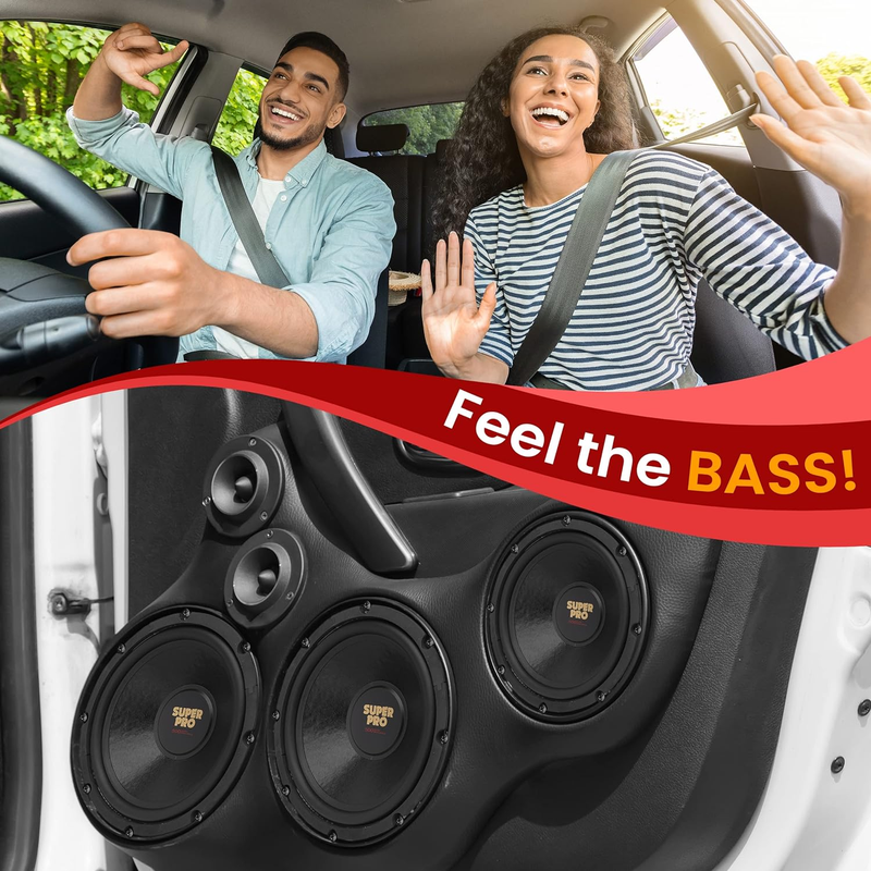 10 Inch Car Subwoofer Speaker - 500 Watt High Powered Car Audio Sound Component