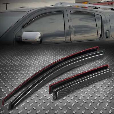 [Карбоновый внешний вид] Для 04-15 Infiniti QX56 Nissan Armada Козырек от дождя на окне