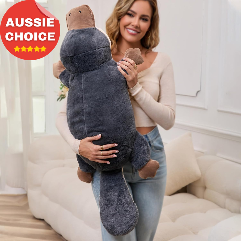 Cute 39.4In Stuffed Animal Plush Toy Simulation Animal Plushie Kids Adults Gift