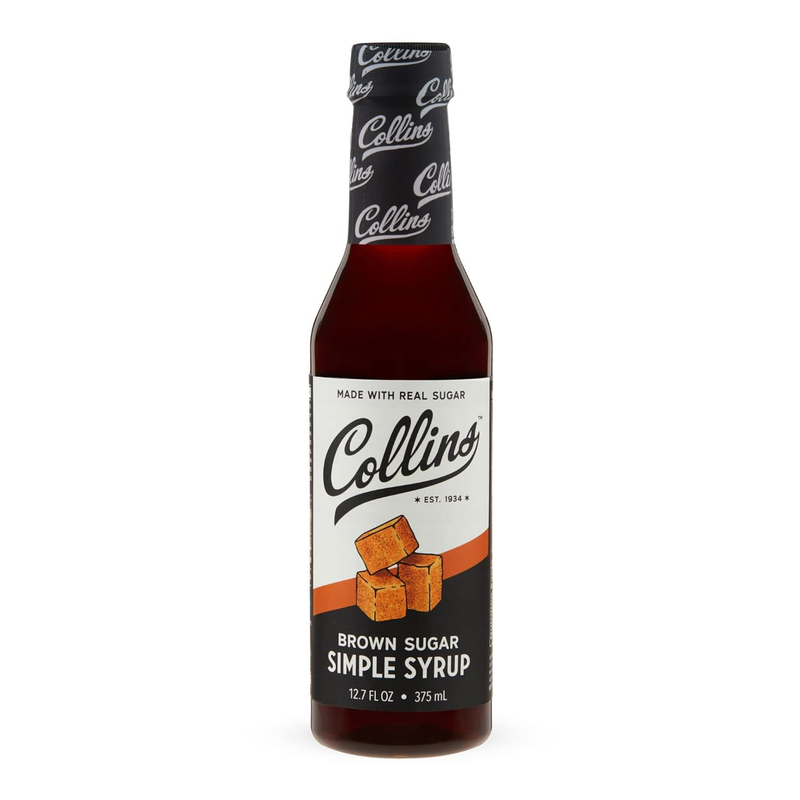 Collins Brown Sugar Syrup - Simple Syrup for Cocktails, Brown Sugar Coffee Syrup