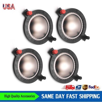 4Pcs 8 Ohms Diaphragm Replacement For B&C DE75TN DE82TN DE85TN DE700TN Driver