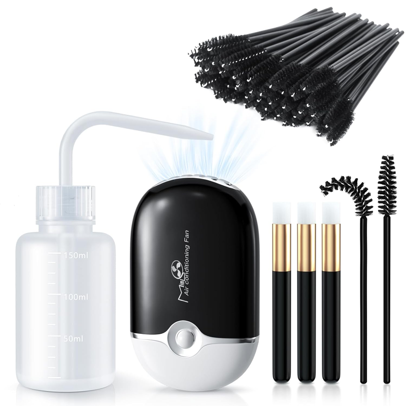Lash Fan Eyelash Extension Supplies with USB Mini Portable Fan...