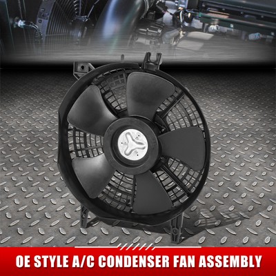 Для 93-95 Toyota Corolla OE Style Передний одиночный вентилятор радиатора охлаждения в сборе
