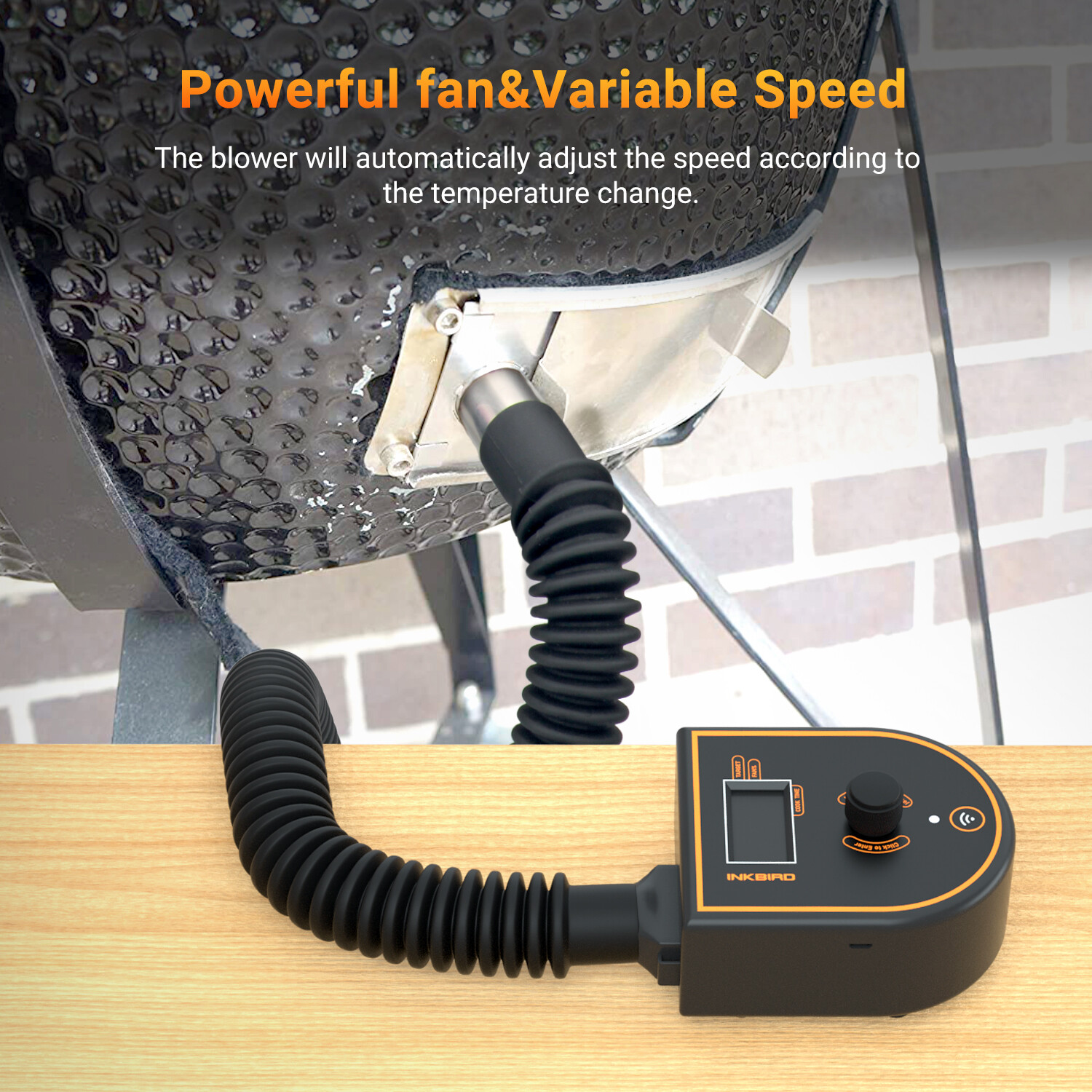 Inkbird Automatic Smoker fan WiFi Bluetooth BBQ Temperature Controller