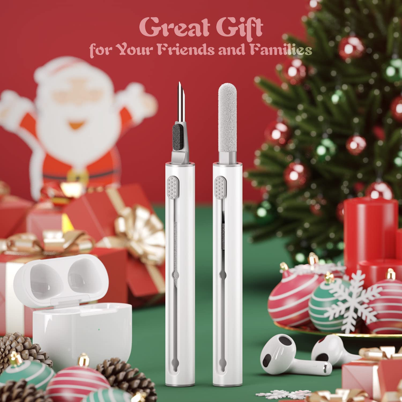 Cleaner Kit for Airpods Pro 1 2 3 Multi-Function Cleaning Pen with Soft Brush Fl