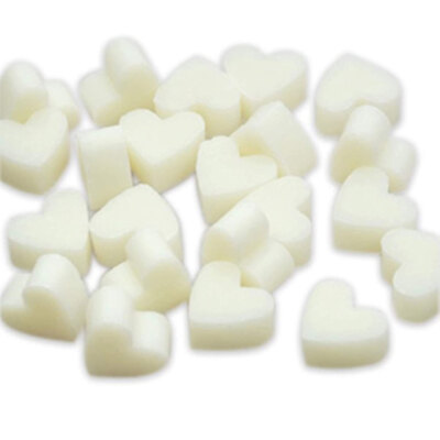 Florex Schafmilchseife mini mini Herz Classic 100 Stück Natur im Organzasäckchen