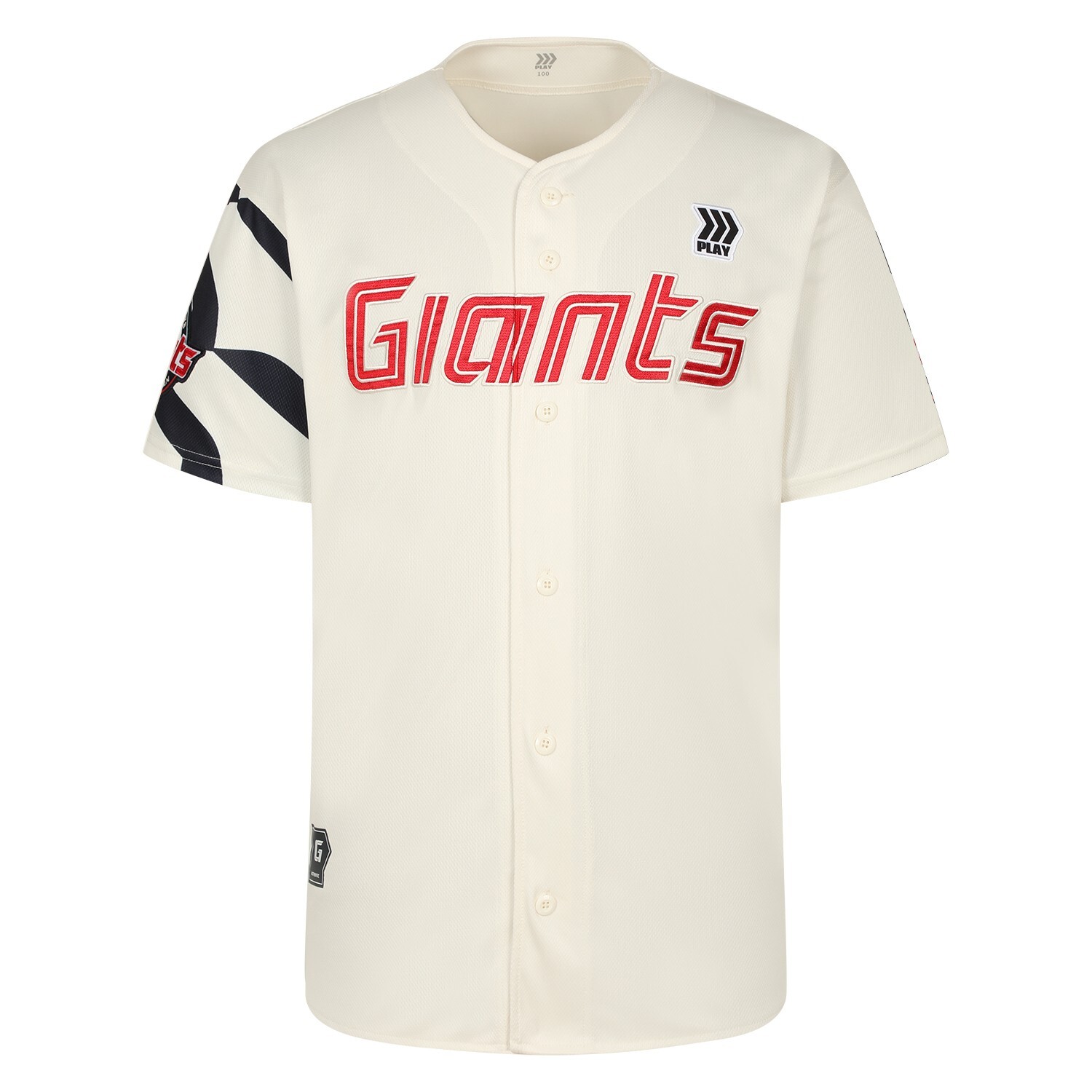 busan Lotte Giants ベースボールシャツ 刺繍ロゴ 韓国プロ野球 KBO Korean Baseball Busan Lotte Giants 2025 Authentic Home