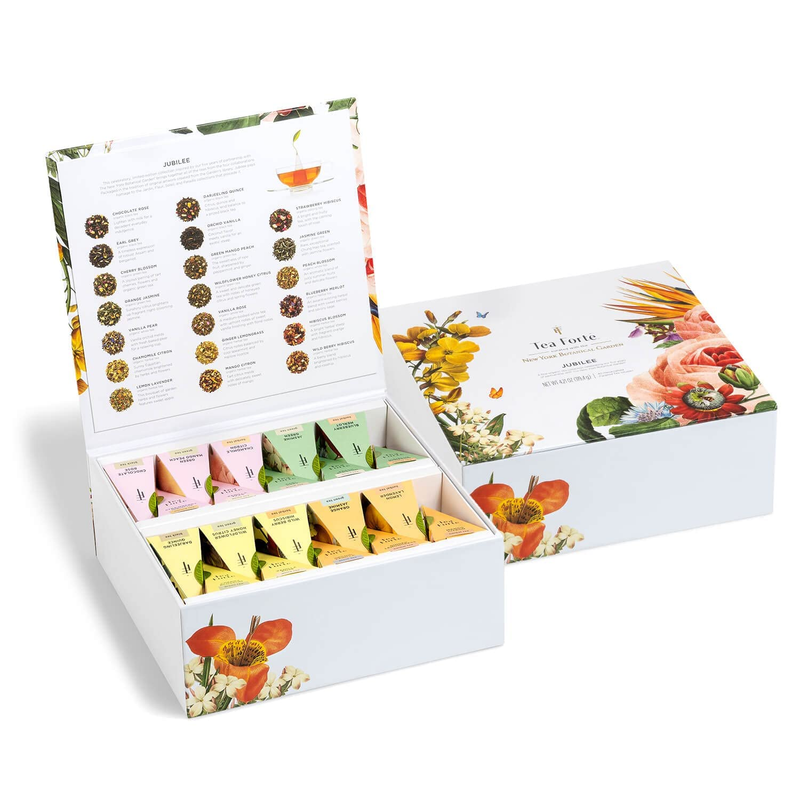 Forte Sampler Jubilee Tea Chest, Gift Set With Pyramid Infus