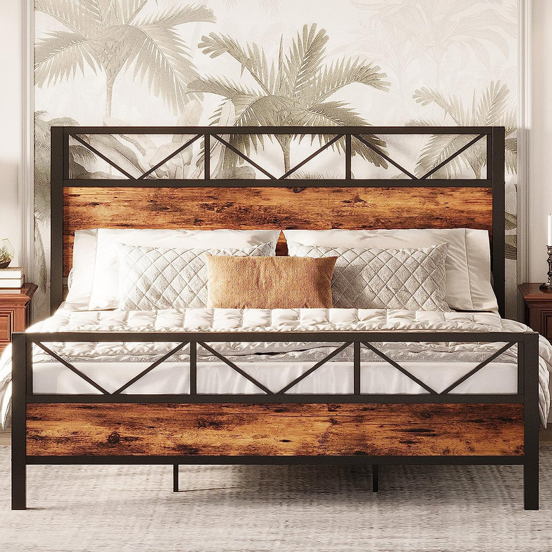 , Tall Industrial Headboard 51.2
