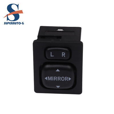 Black View Folding Mirror Control Switch for 2006-2016 Toyota Yaris 4 Cyl 1.5L