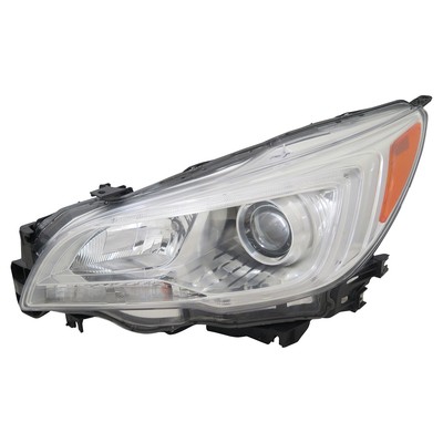 Aftermarket Replacement Driver Side Headlight Assembly Halogen CAPA 114-60118X