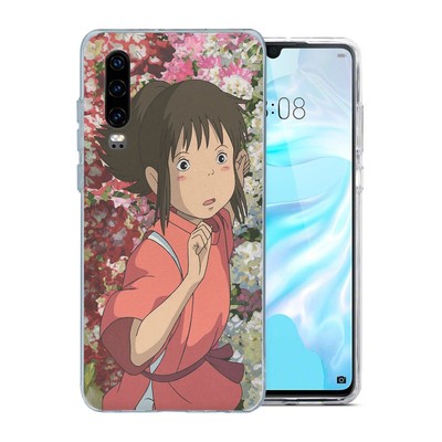 Phone TPU Back Case Cover Studio Ghibli Cartoon Spirited away iPhone Samsung