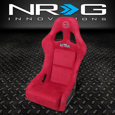 NRG INNOVATIONS FRP-303RD-УЛЬТРАСРЕДНЕРАЗМЕРНОЕ ГОНОЧНОЕ СИДЕНЬЕ PRISMA ULTRA BUCKET RACING КРАСНОГО ЦВЕТА
