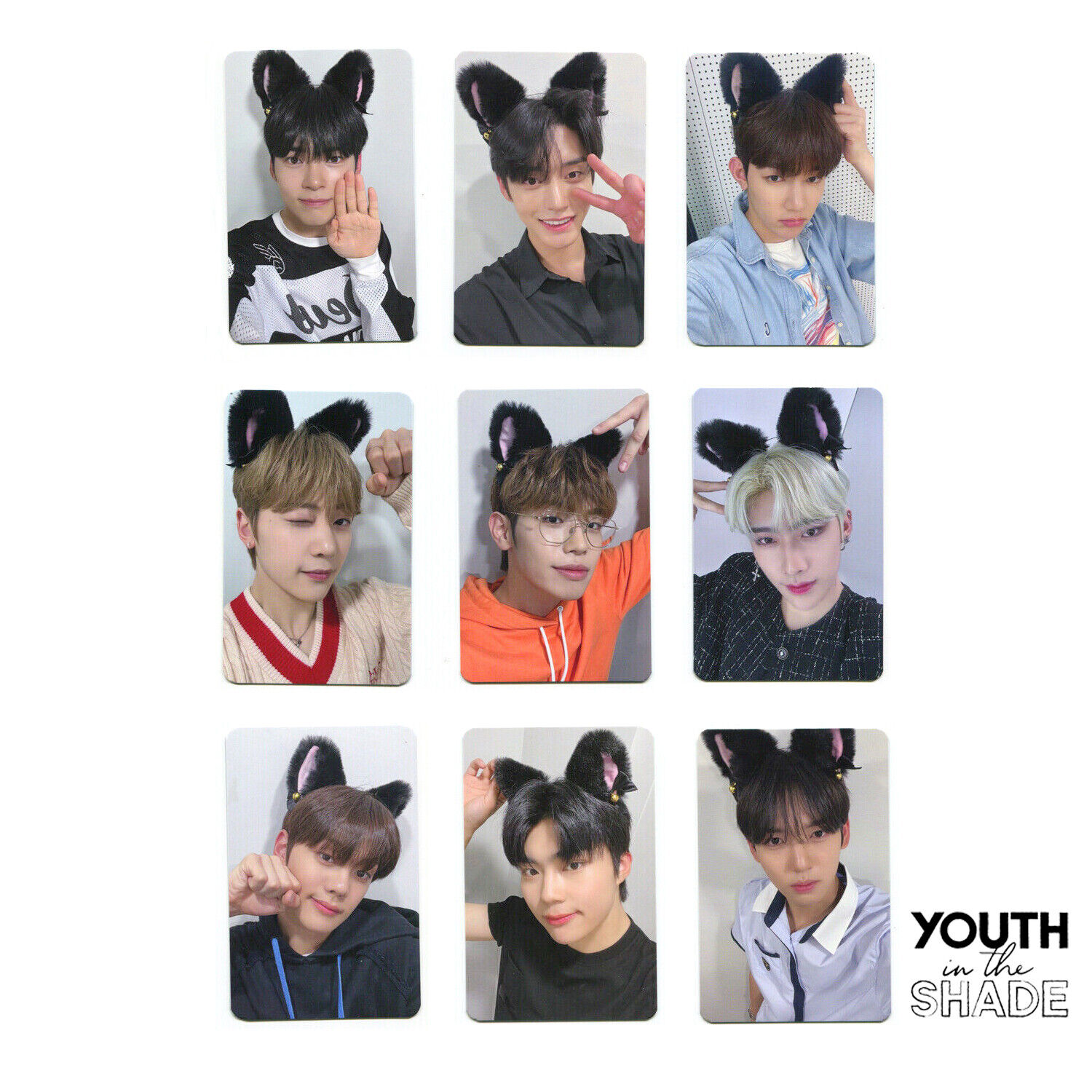 ZB1 ZEROBASEONE YOUTH IN THE SHADE Official Photocard ZB1 ZEROBASEONE YOUTH IN THE SHADE Official Photocard
