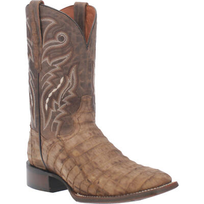 Pre-owned Dan Post Men's Mickey Caiman Boot Dp4896 In Brown