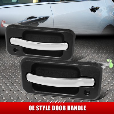 [2ШТ] ДЛЯ 03-09 HUMMER H2 ГЛАДКИЕ НАРУЖНЫЕ РУЧКИ ДЛЯ ОТКРЫВАНИЯ ПЕРЕДНЕЙ ЛЕВОЙ И ПРАВОЙ ДВЕРЕЙ