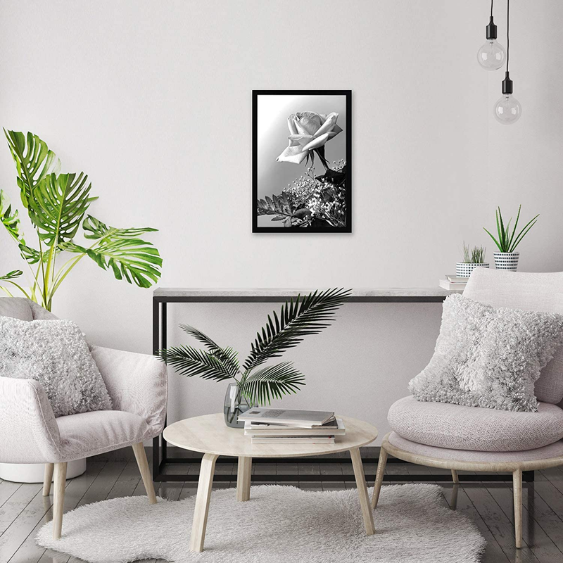 12x18 Poster Frame with Polished Plexiglass - Streamline Collection - Thin Borde