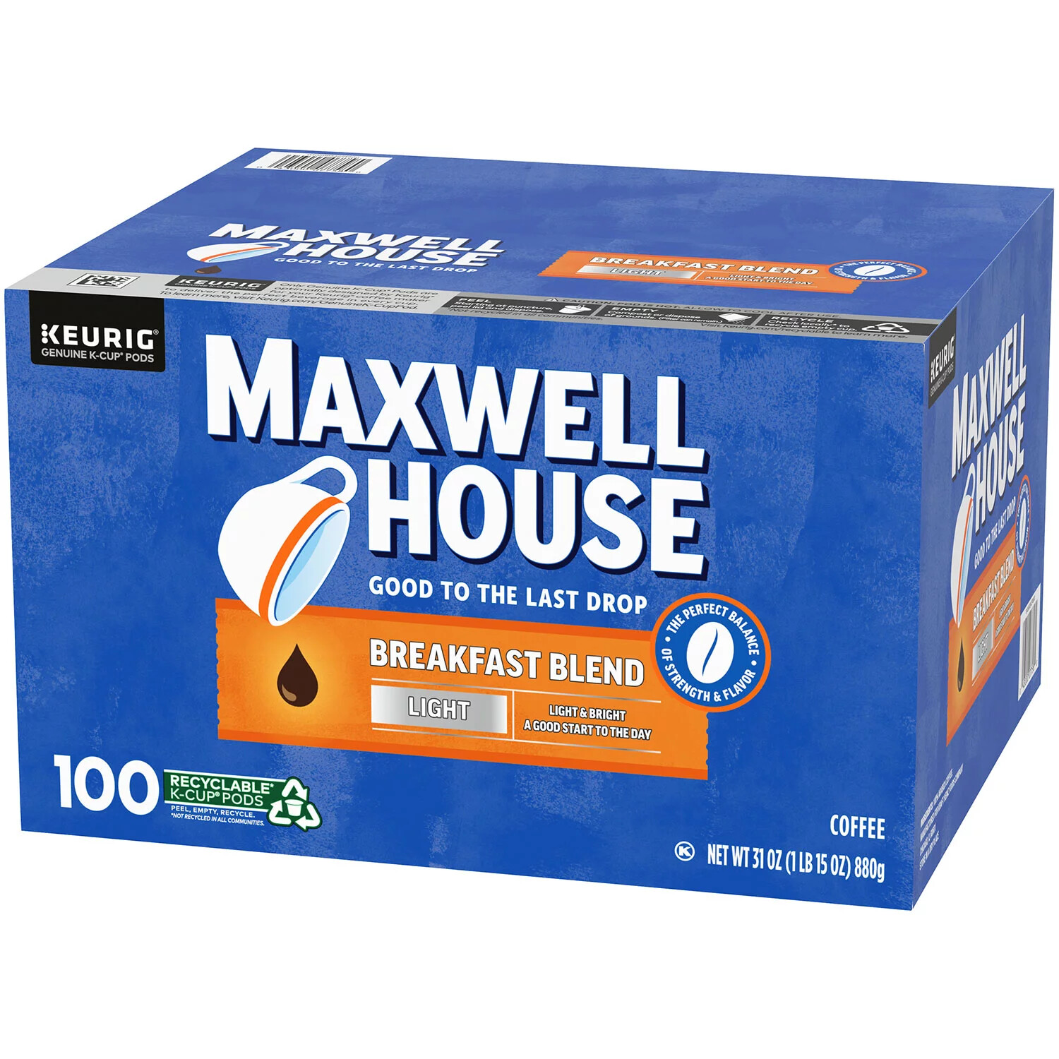 Maxwell House Light Roast Breakfast 