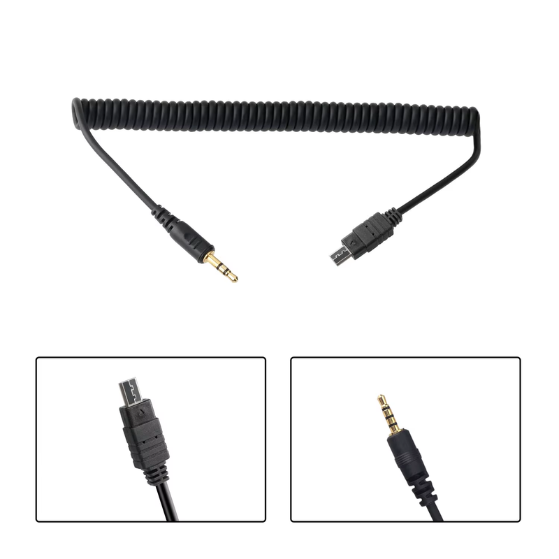 AODELAN SRC-S8 2.5mm Remote Shutter Release Cable for Sony Alpha a9 II, a9, a7S