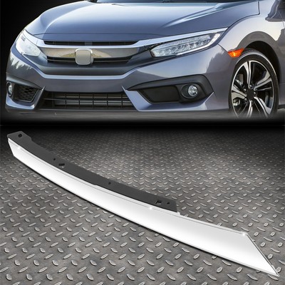 Для 16-18 Honda Civic Coupe/Sedan в стиле OE Передняя правая боковая решетка радиатора с молдингом