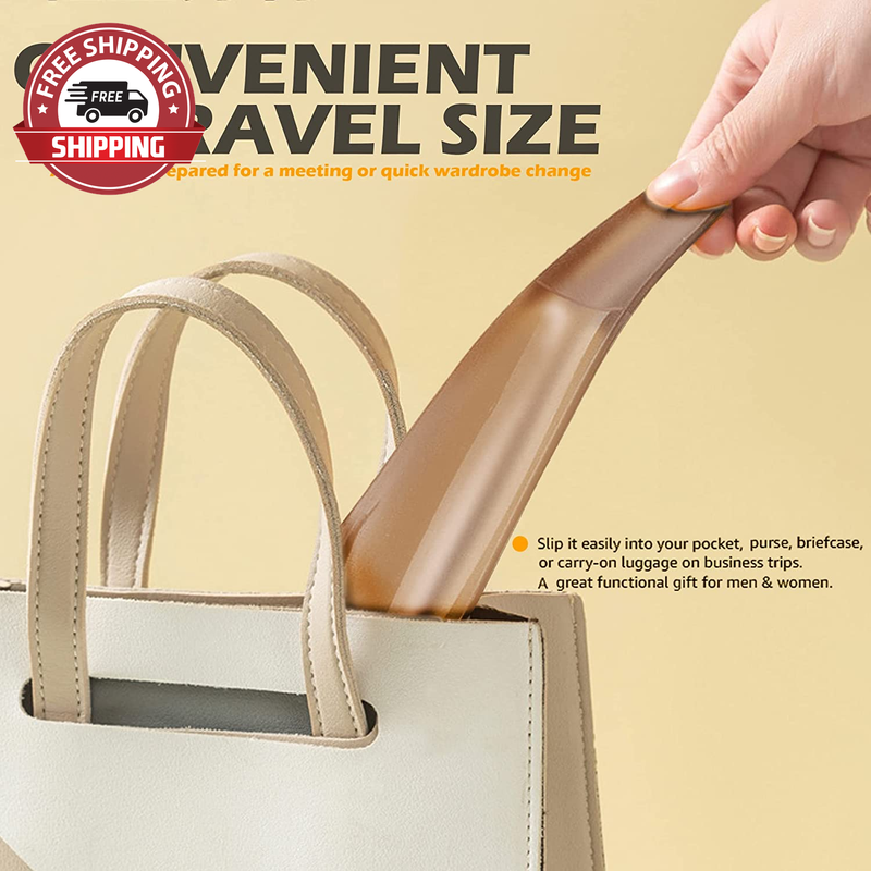 Shoe Horn Plastic Shoe Horns Long Plastic Travel Helpers for Men Long Plastic Sh