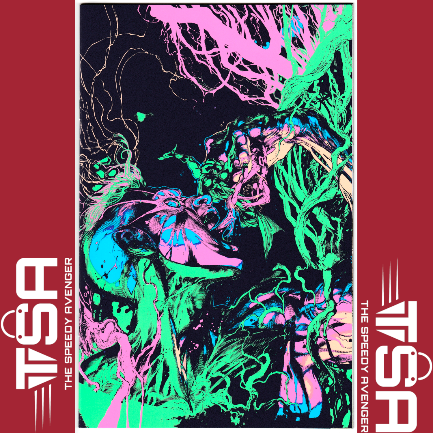 KNIGHT TERRORS #1 Ivan Reis Darkest Hour Neon Ink Variant 2023 INSOMNIA! DC