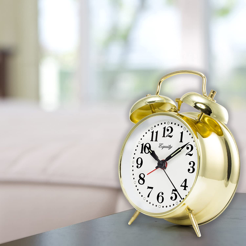 13012 Twinbell Alarm Clock - Classic Design