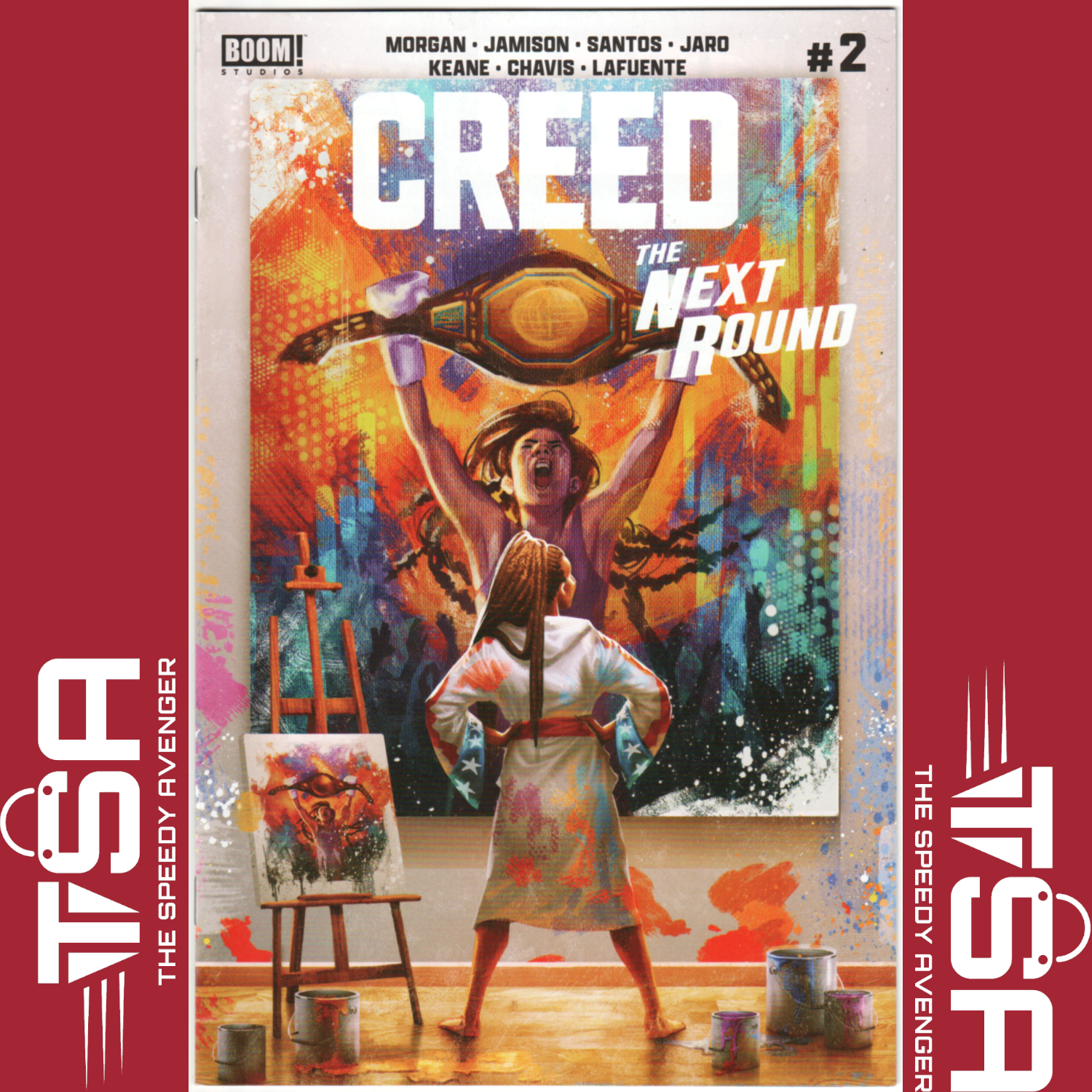 CREED THE NEXT ROUND #2 Mateus Manhanini Regular Cover A 2023 BOOM! Studios