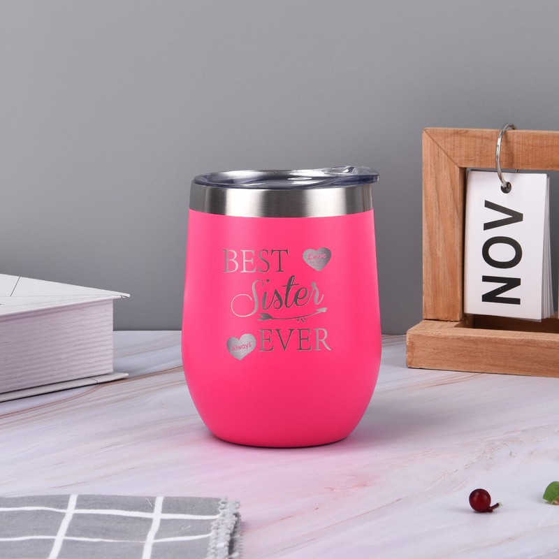 Trophy Wife Plastic Wine Glass Tumbler Adult Sippy Cup with Lid Reusable