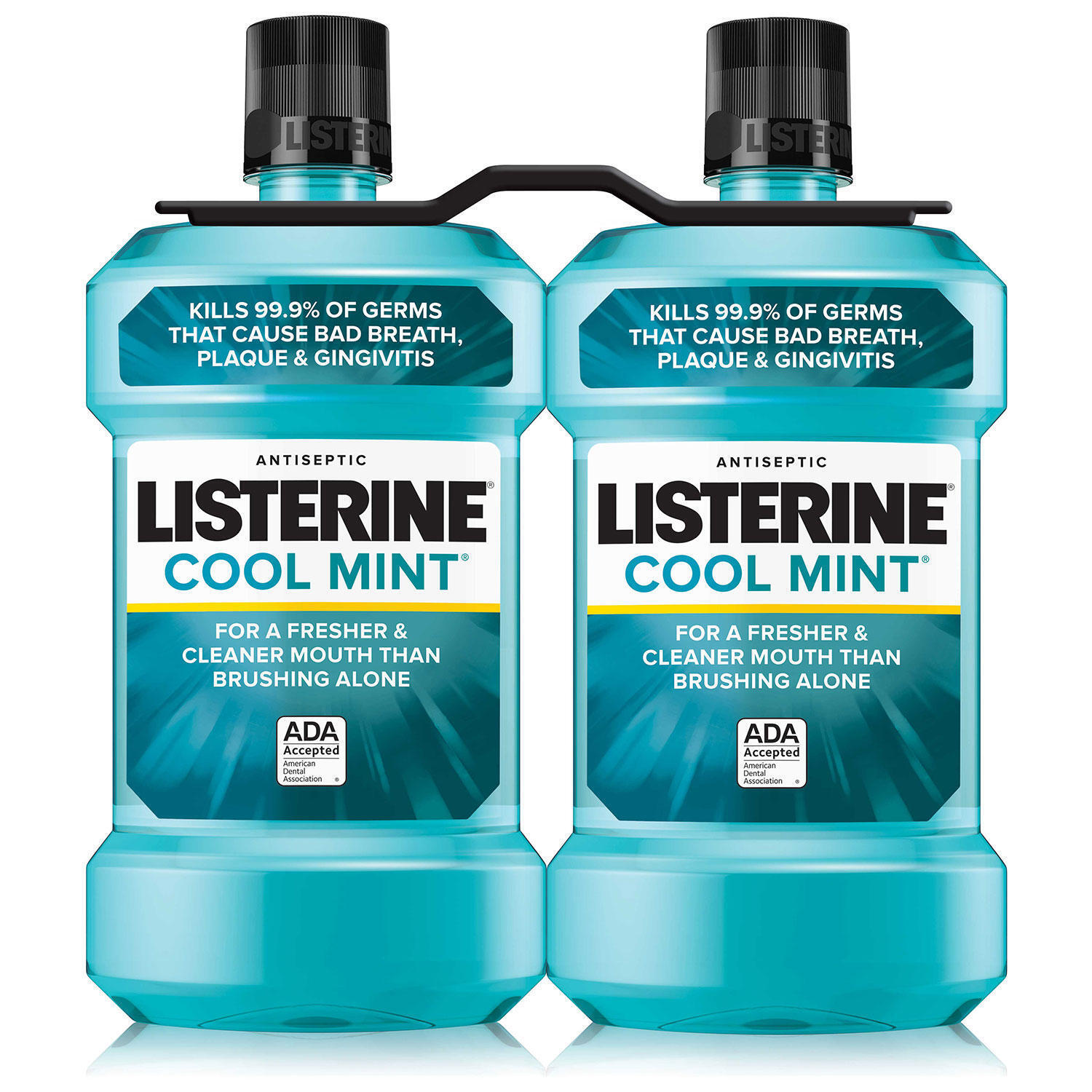 Listerine CoolMint Antiseptic (1.5L, 2 pk.)_Free Shipping.