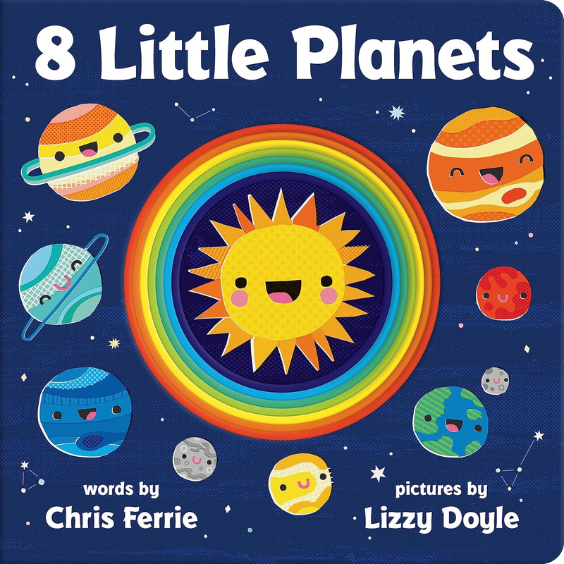 8 Little Planets: a Solar System Book for Kids with Unique P