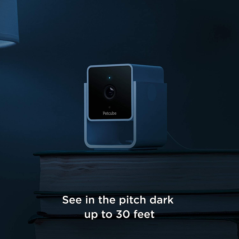 Petcube Cam Pet Monitoring Camera with Built-In Vet Chat for Cats & Dogs, Securi