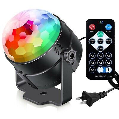 Sound Activated Party Lights with Remote Control Dj Lighting