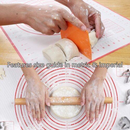 20''x28'' Extra Large Non Stick Slip Silicone Pastry Baking Mat Dough Fondant 3