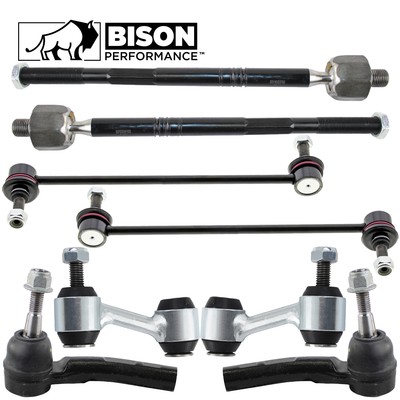 Bison Performance 8pc Front Rear Sway Bar Link Tie Rod Kit For XTS Livery Extend
