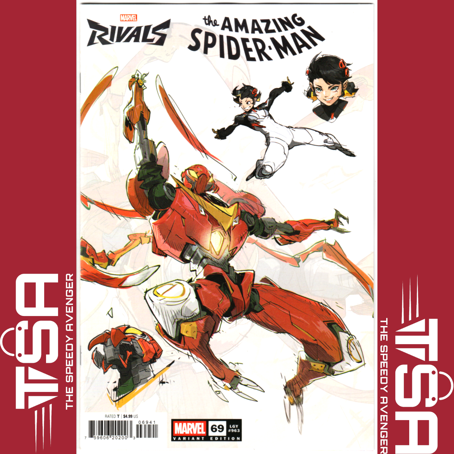 THE AMAZING SPIDER-MAN #69 (Vol 6) NetEase Marvel Rivals Peni Parker Variant