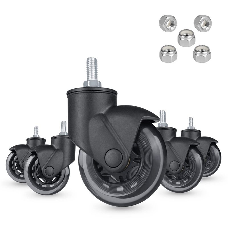Casters With 3/8