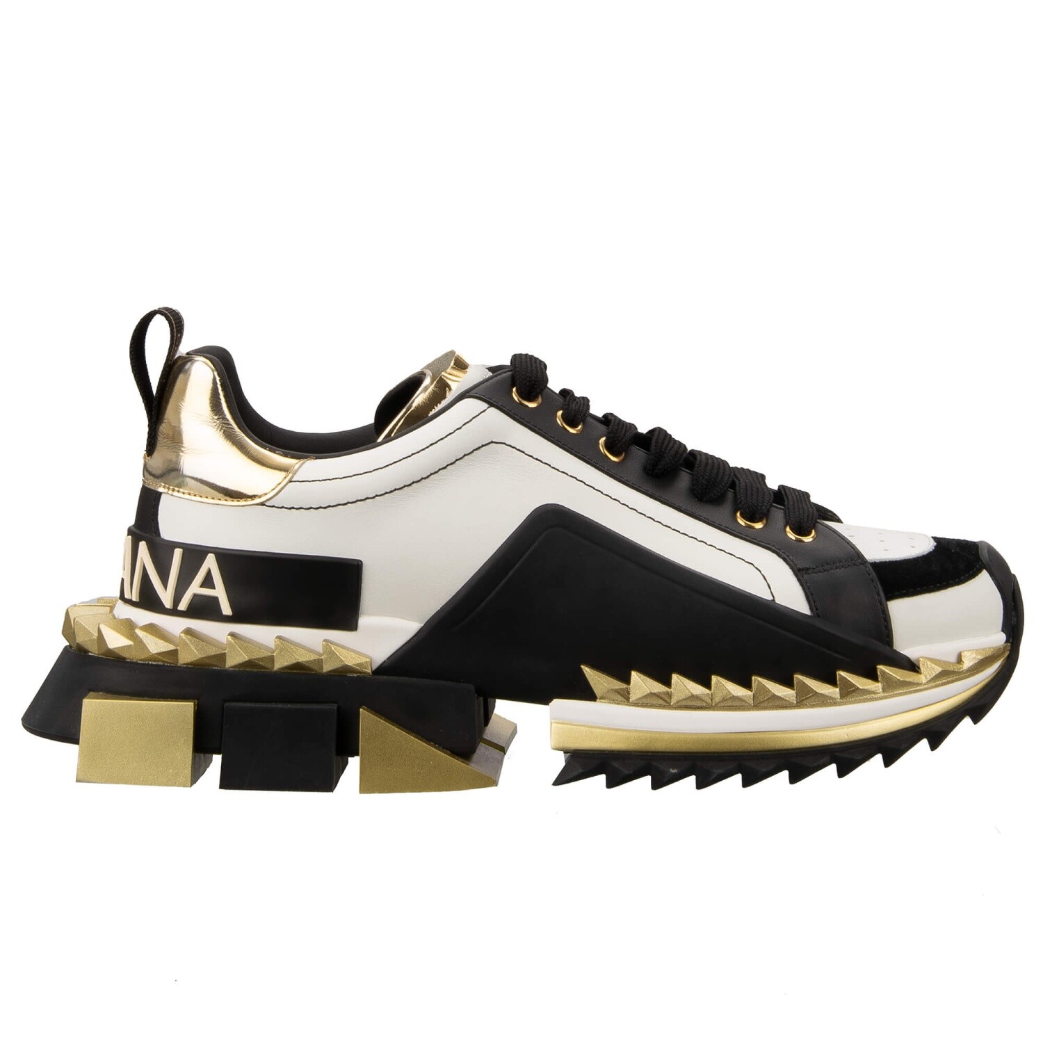 Dolce & Gabbana Dg Logo Leather Sneakers Shoes Super King