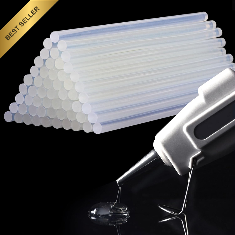 Hot Glue Sticks, 7Mm X 190Mm Mini Glue Sticks for Hot Melt Glue Gun (Pack of 50)