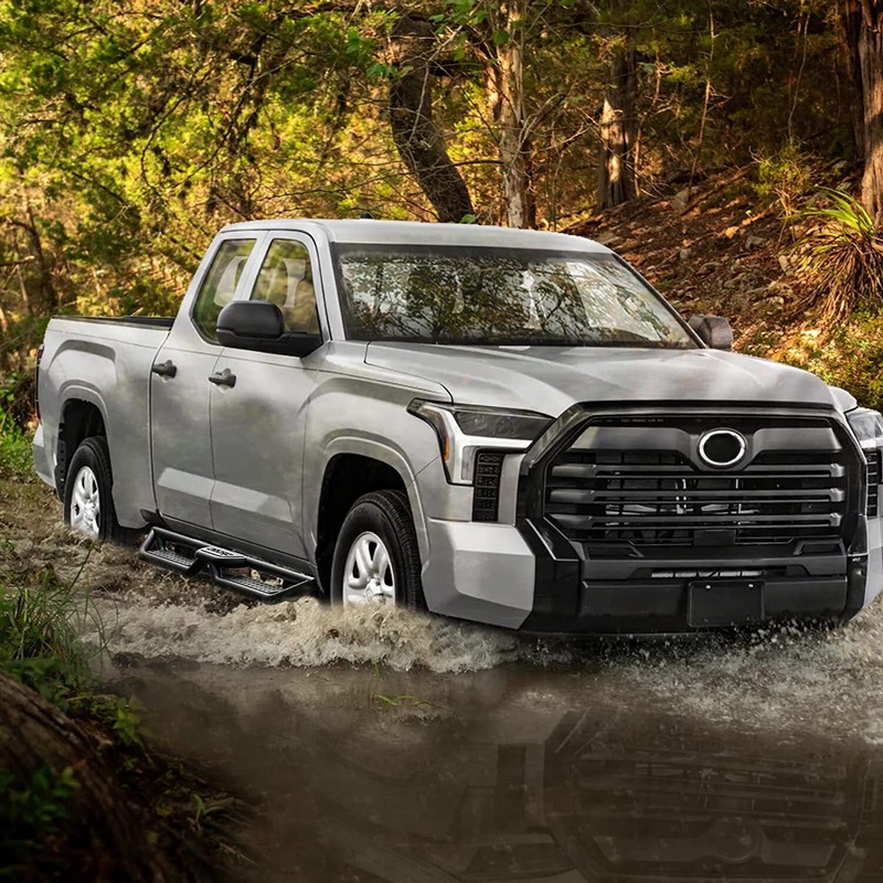 PSA9　Tundra＆Bayouセット SMANOW BCKA 2-Steps Running Boards for 2022-2025 Tundra