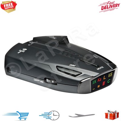 Radar And Laser Detector Alert Fuzz Buster Police Band Signal Speed Car Cobra US