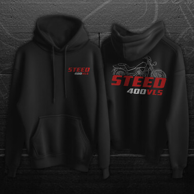 Honda Steed 400 VLS 1998 - Motorcycle Hoodie Pullover for Riders