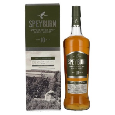 Speyburn 10 Years Old Speyside Single Malt Scotch Whisky 46% Vol. 1l in confezio
