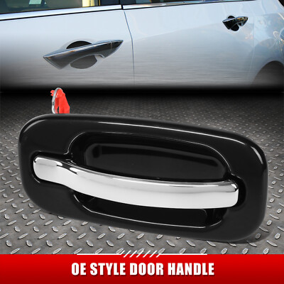 ДЛЯ 00-06 CADILLAC ESCALADE НАРУЖНАЯ РУЧКА ПЕРЕДНЕЙ ПРАВОЙ ДВЕРИ без РЫЧАГА С ЗАМОЧНОЙ СКВАЖИНОЙ