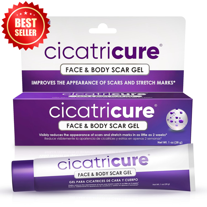 Advanced Scar Gel 1 OZ Treatment for Surgical Stretch Mark Acne Burns US