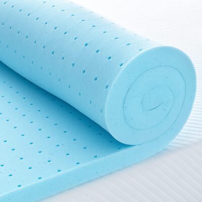 Maxzzz Ventilated Gel Infused Memory Foam Mattress Topper CertiPUR-US Certified