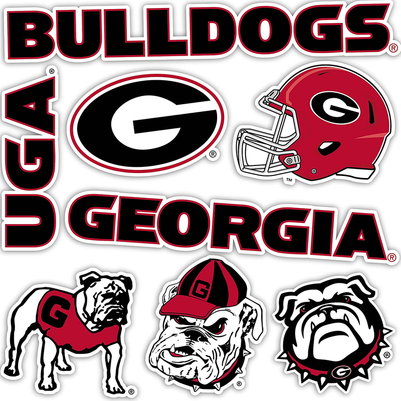 Bulldogs Uga Dawgs Stickers Vinyl Decals Laptop Wa