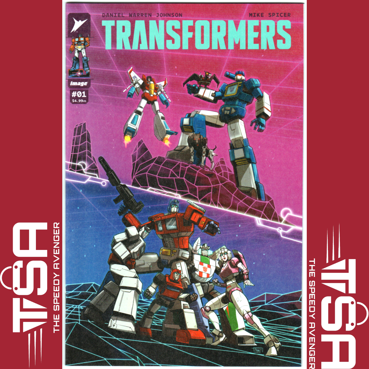 TRANSFORMERS #1 Frederic Pham Chuong TFAW Exclusive Variant 2023 Image Skybound