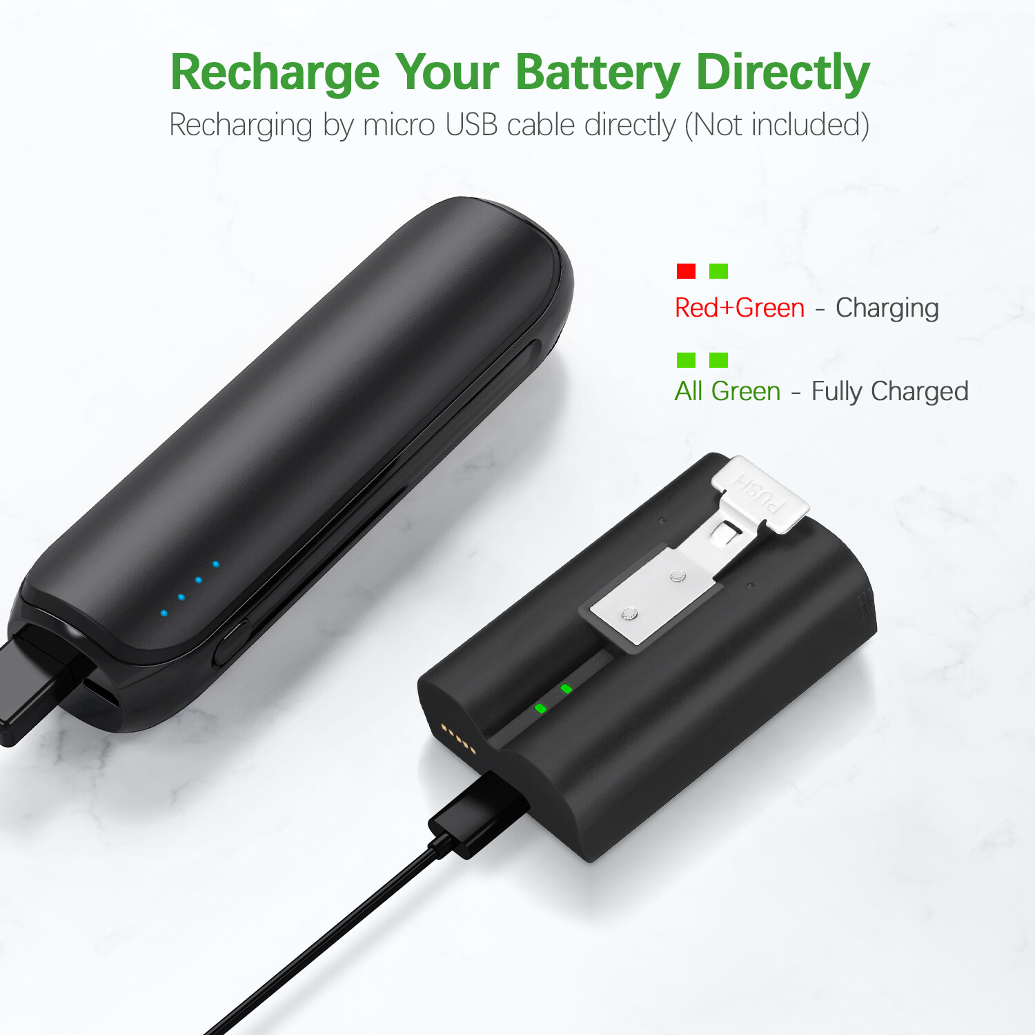 Rechargeable Battery Pack Quick Release For Ring Video Doorbell 2