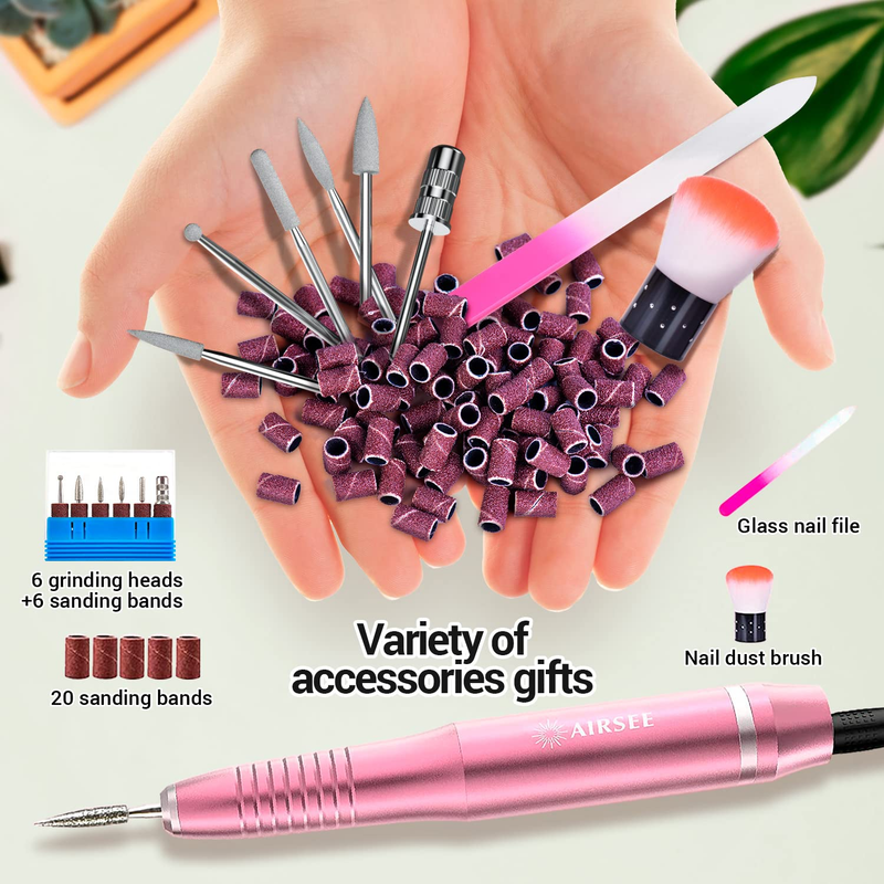 Electric Nail Drill USB Pen Sander Polisher Professional Compact Electrical File